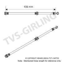 29046598 HOSE ASSEMBLY - FRONT ALTO800