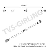29046729 HOSE ASSEMBLY- FRONT -LH A STAR