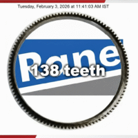 flywheel 138 teeth rane
